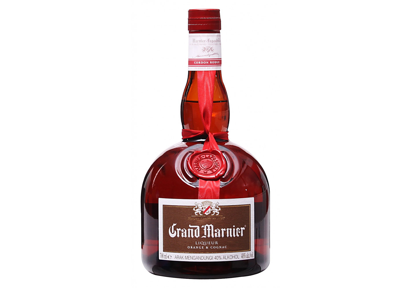Sprede kurve Prøve Grand Marnier Cordon Rouge Liqueur Cognac 70cl - Cognac Expert