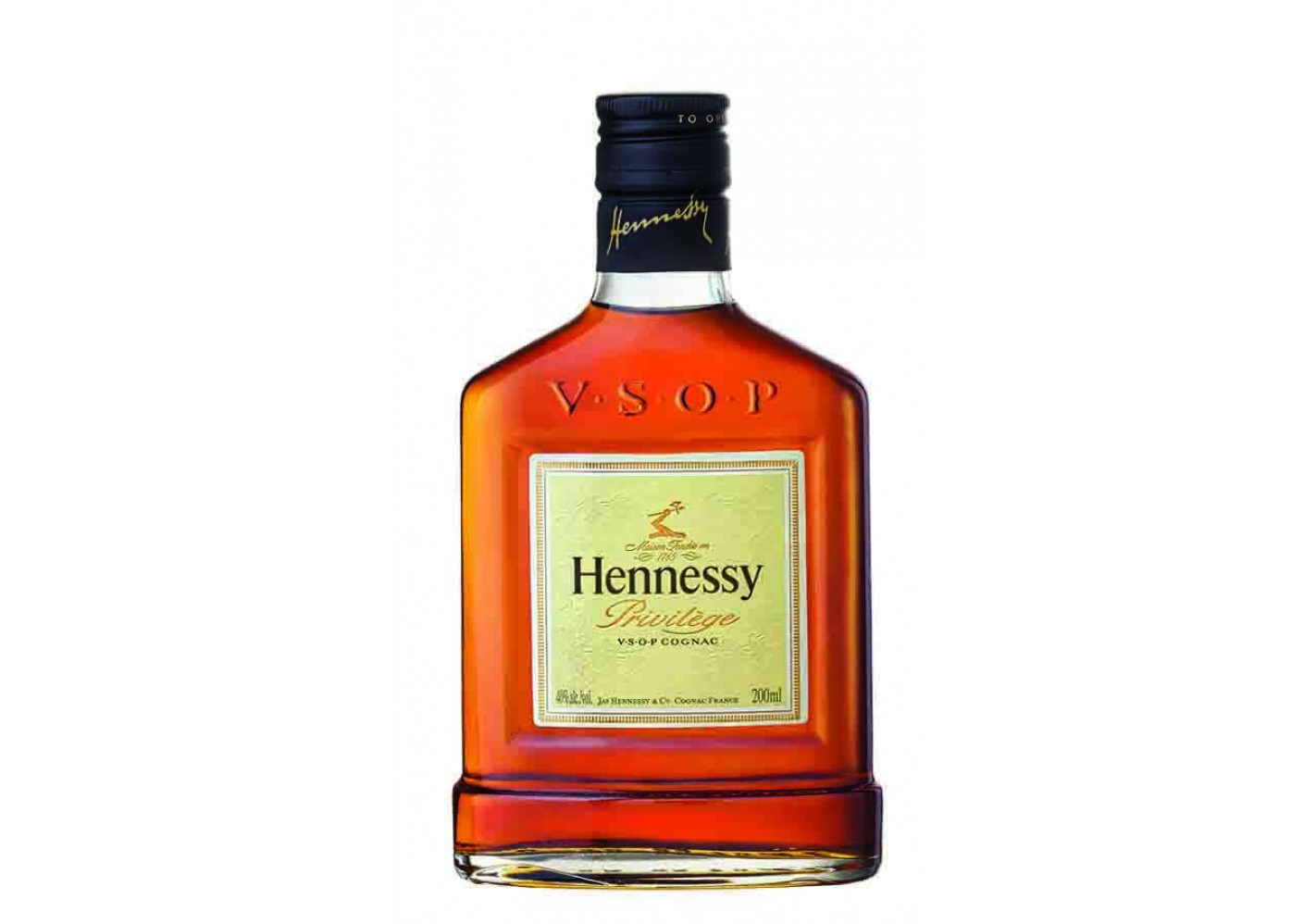 empty McCallan 12 Hennessys Bottle 