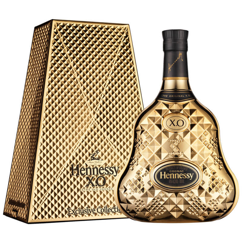 Hennessy XO on bronze cradle