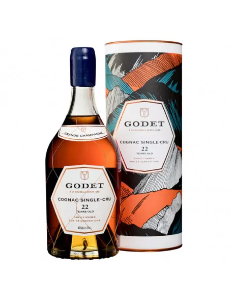 Godet Single-Cru Grande Champagne 22 Years Old Cognac 03