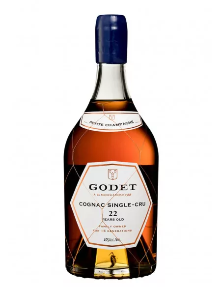 Godet Single-Cru Petite Champagne 22 gadus vecs konjaks 04