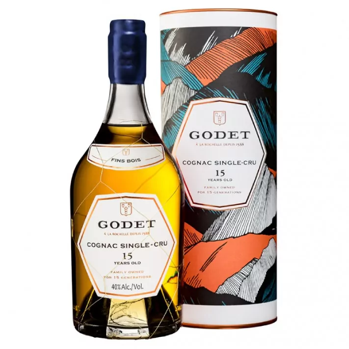 Godet Magnum Single-Cru Fins Bois 15 Years Old Cognac