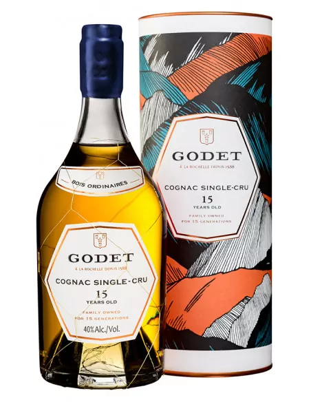 Godet Single-Cru Bois Ordinaires 15 Jahre alt Cognac 04