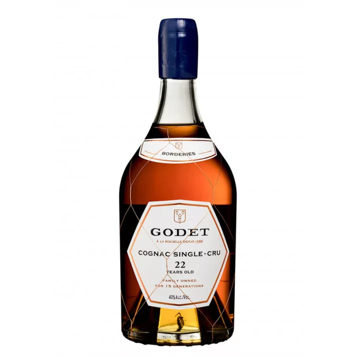 Godet Borderies Single-Cru 22 Jaar Oude Cognac 01