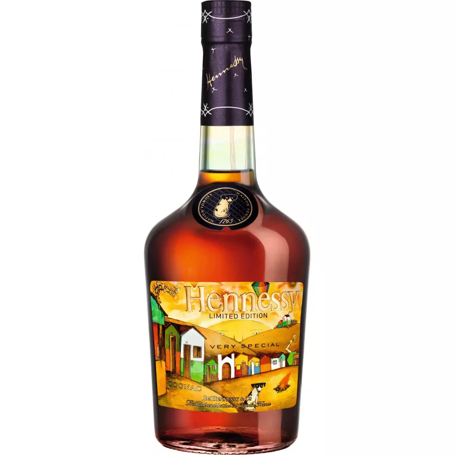 Hennessy Os Gemeos VS Cognac in edizione limitata 01