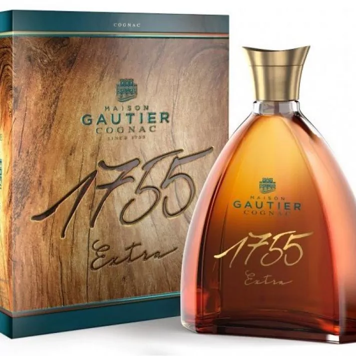 Gautier Extra 1755 Cognac 70cl - Cognac-Expert.com