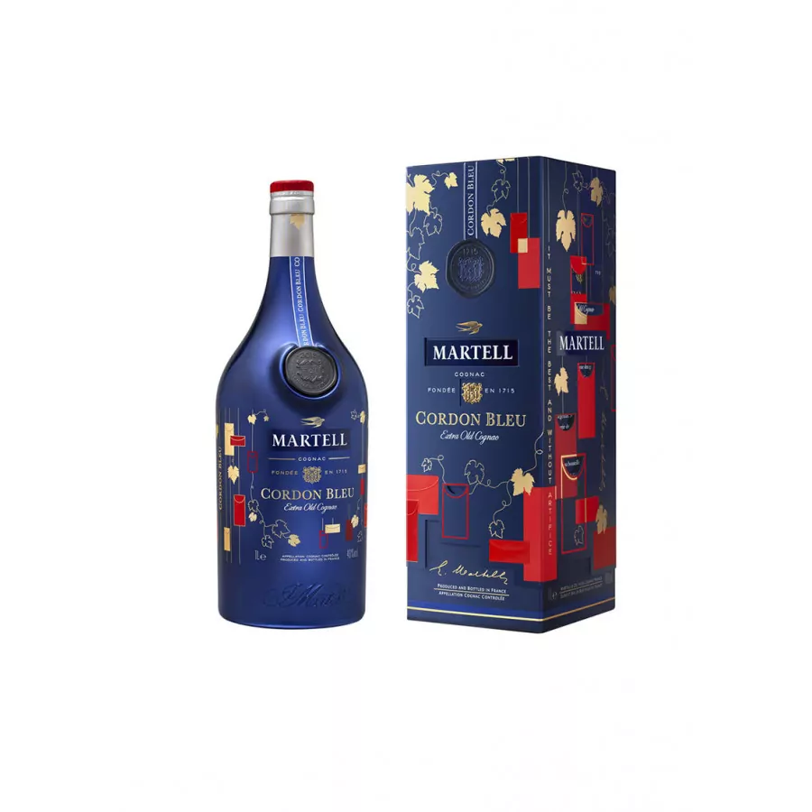 Martell Cordon Bleu Chinese New Year Cognac - 70cl - Cognac-Expert.com