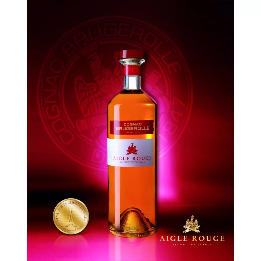 Coñac Brugerolle Aigle Rouge Napoleón 01