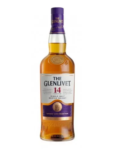 Glenlivet 14 Year Old Scotch Afgewerkt in Ex-Cognac vaten 01