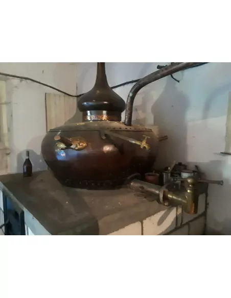 Alambic Charentais - Mareste koperen distilleerketel 011