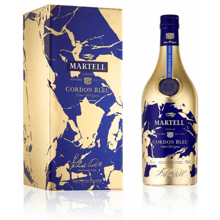 Koniak Martell Cordon Bleu XO Limited Edition by Mathias Kiss z pudełkiem 01