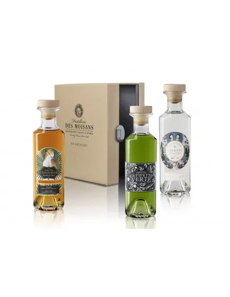 Tasting Box : Ginetic Gin, Canoubier Rum, La Pipette Verte Absinthe 03