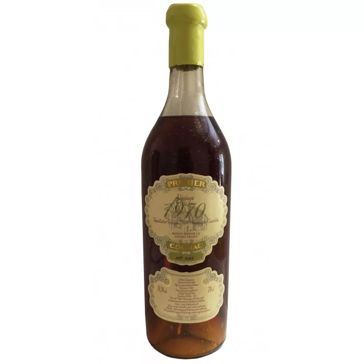 Coñac Prunier Rare Vintage 1970 Petite Champagne 01