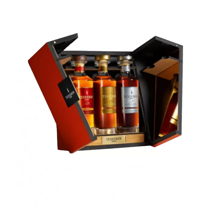 Set di cognac Tesseron Collection Scatola regalo in legno 01