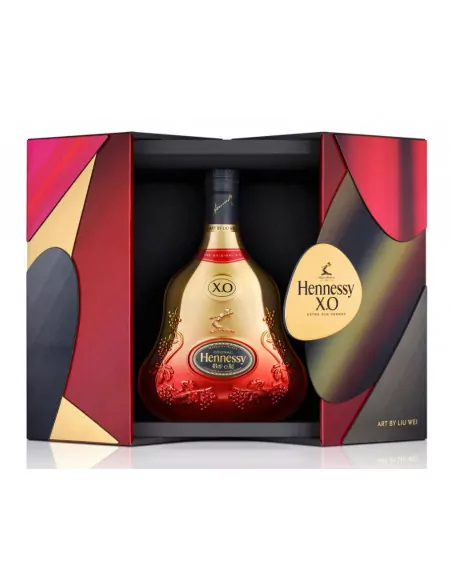 Hennessy XO Lunar New Year 2021 Limited Edition by Liu Wei konjaks 06