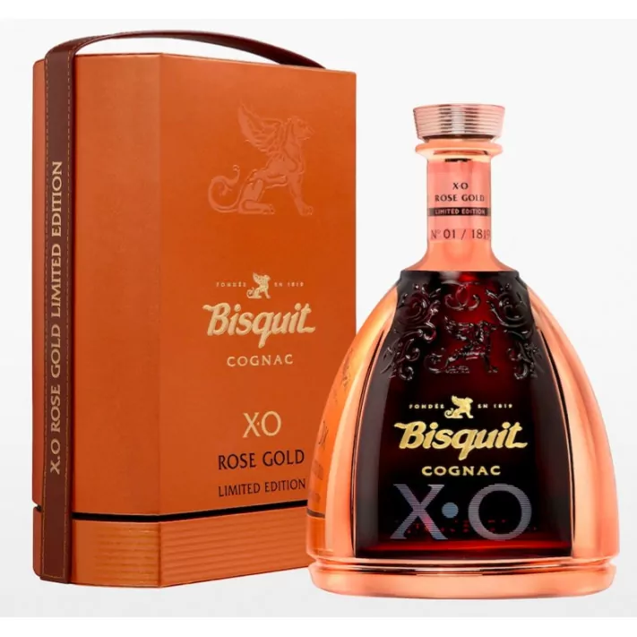 Cognac Bisquit & Dubouché XO Rose Gold in edizione limitata 01