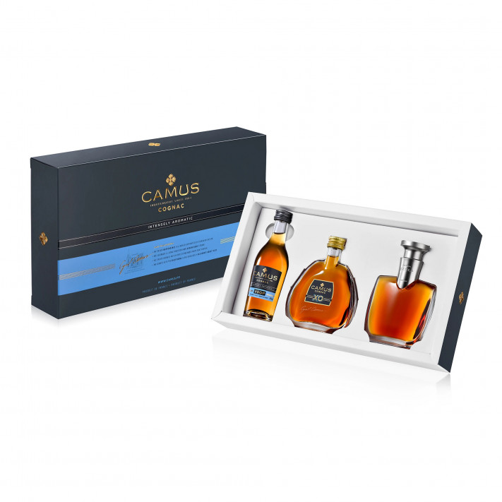 Camus Mini Set Intensely Aromatic (VSOP-XO-EXTRA) Cognac - Buy