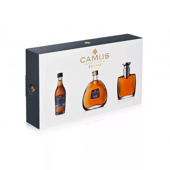 Camus Mini Set Intensely Aromatic (VSOP-XO-EXTRA) Cognac - Buy 