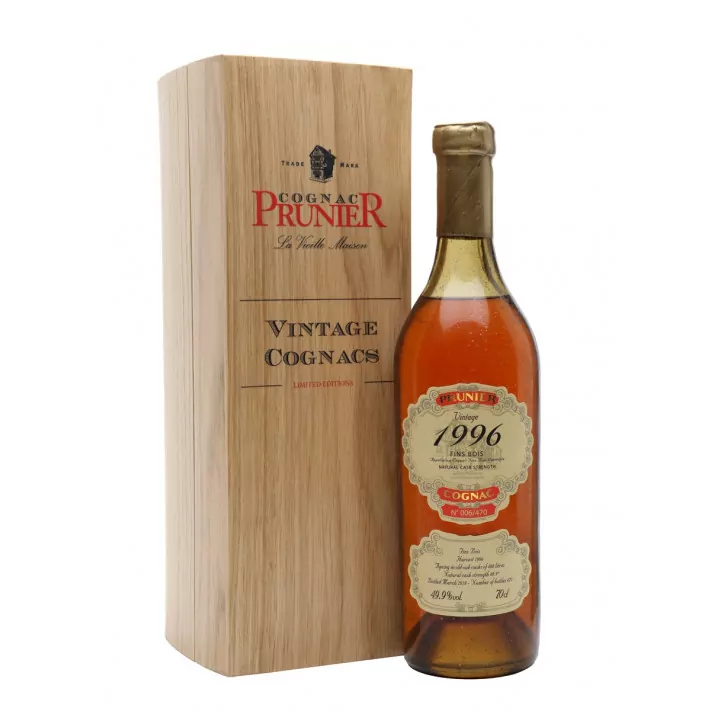 Prunier 1996 Vintage Fins Bois Cognac 01