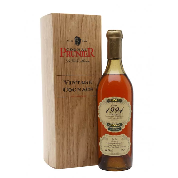 Prunier 1994 Vintage Fins Bois Cognac 01