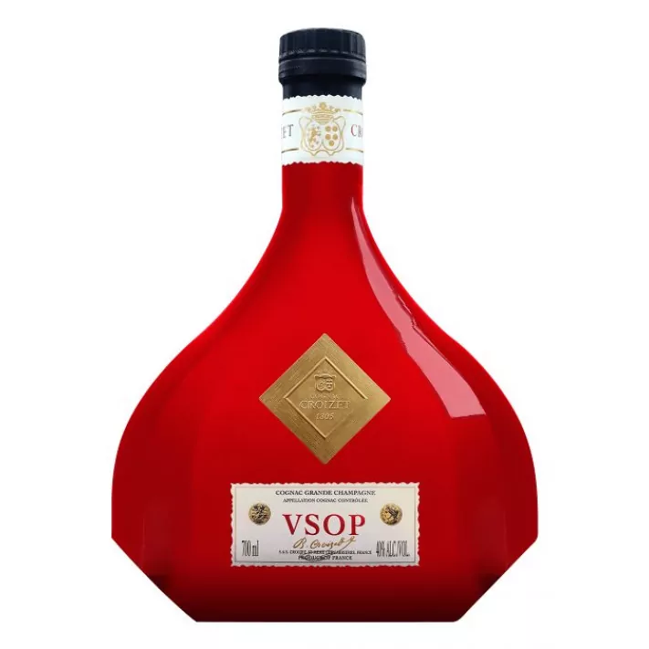 Croizet VSOP sarkanais konjaks 01