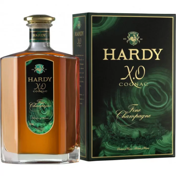 Hardy XO Zeldzaam Brons Fijne Champagne Cognac 01