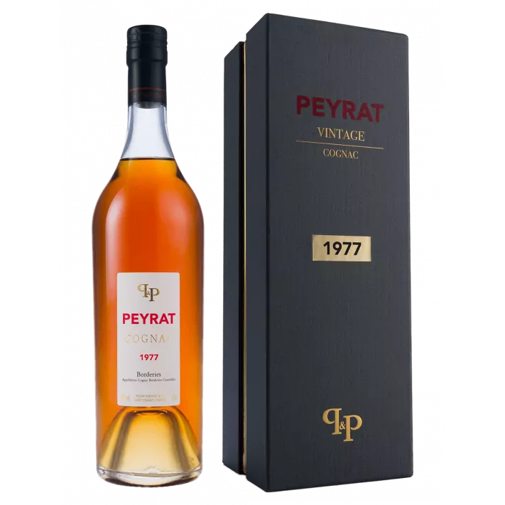 Cognac Peyrat Borderies Vintage 1977 01