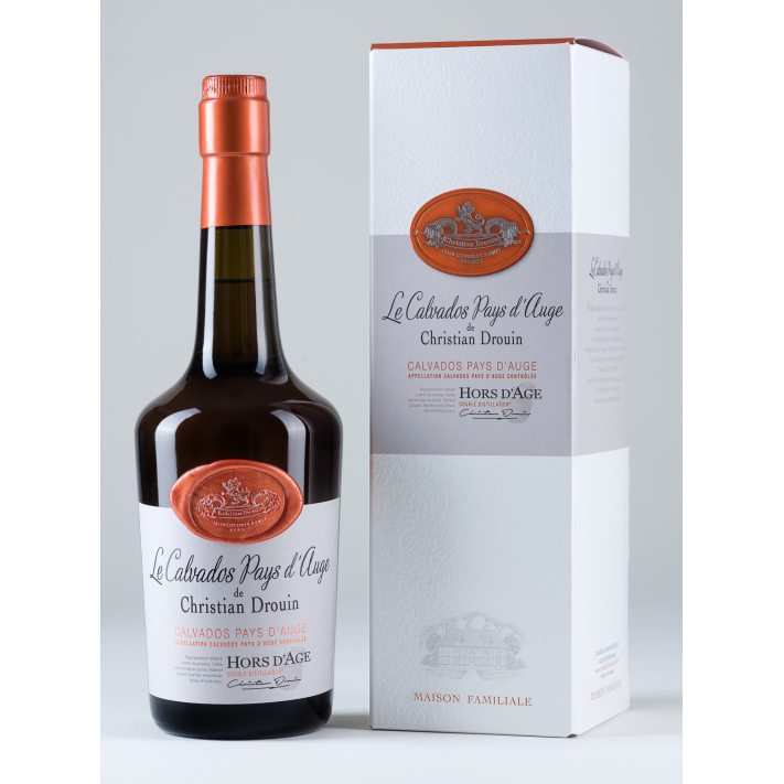 Christian Drouin Hors d'Age Calvados - Buy Online on Cognac-Expert.com