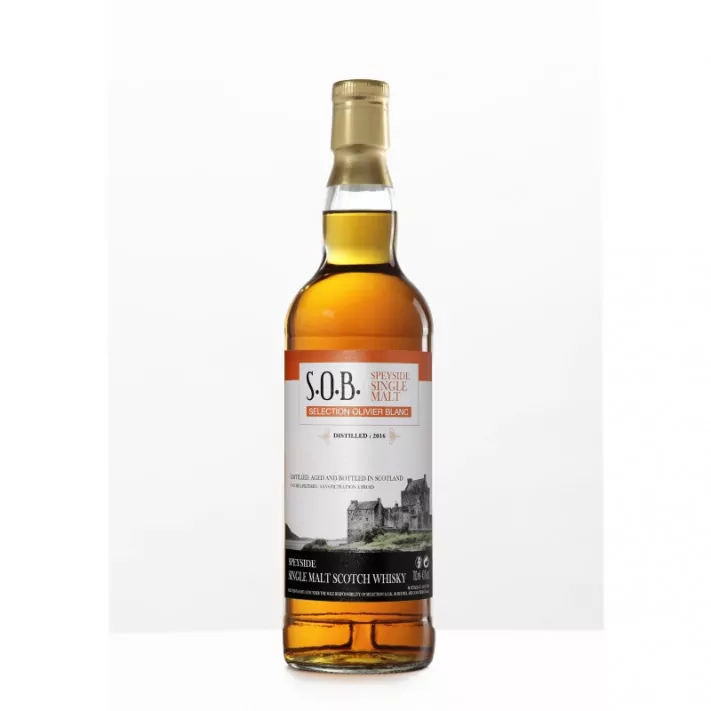 Whisky Escocés Selection Olivier Blanc S.O.B. Speyside Single Malt 01
