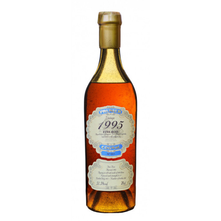 Prunier Vintage 1995 Fins Bois Cognac 01