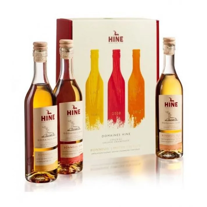 Hine Trio ''Bonneuil Collection'' Tasting Set Cognac 01