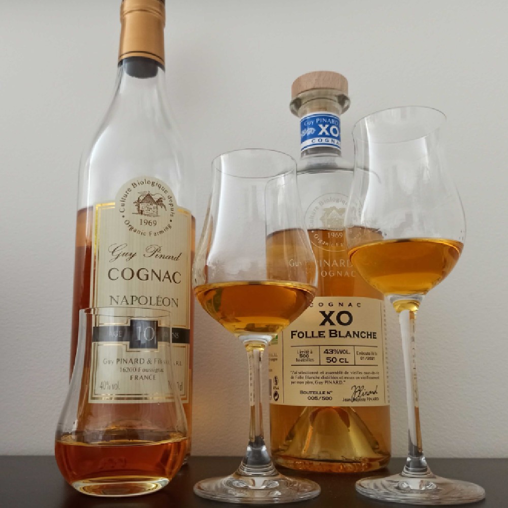 Degustagtion of Guy Pinard XO Folle Blanche and Napoleon Cognacs