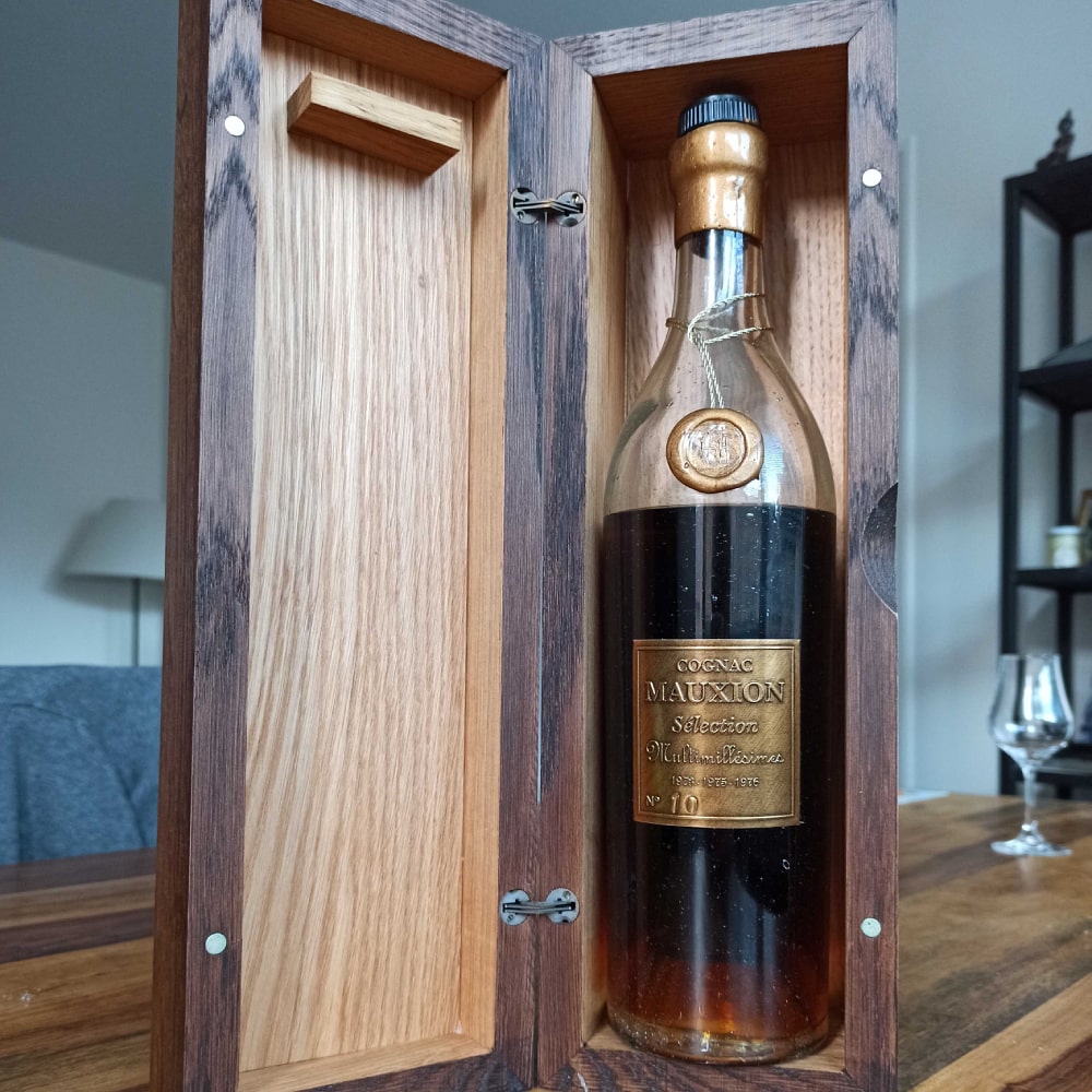 Mauxion Sélection Multimillésimes Cognac in wooden box