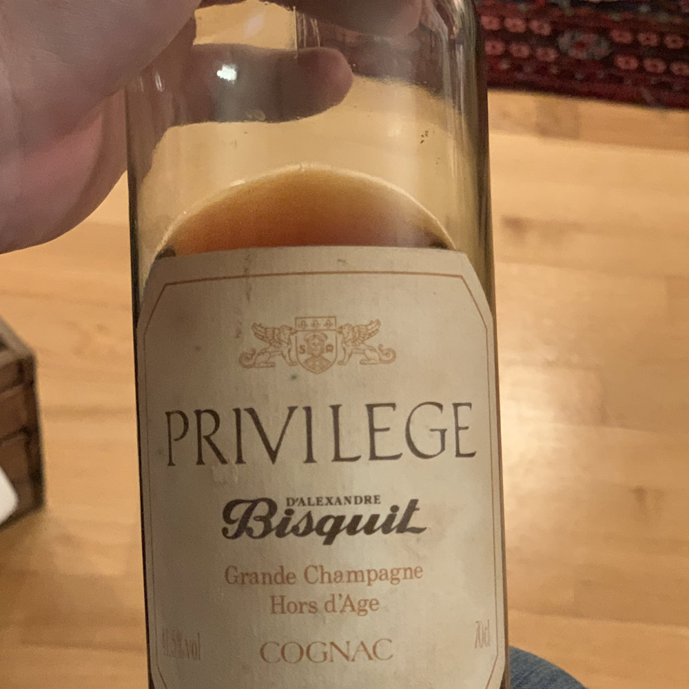 Bisquit Privilege Grande Champagne Hors D'Age